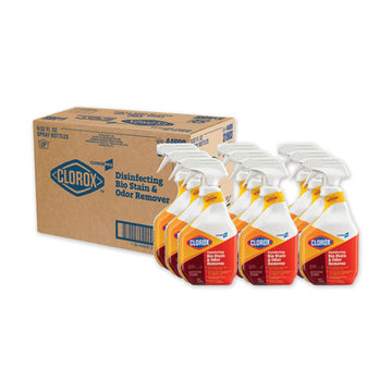 Clorox® Disinfecting Bio Stain And Odor Remover, Fragranced, 32 Oz Spray Bottle, 9-carton freeshipping - TVN Wholesale